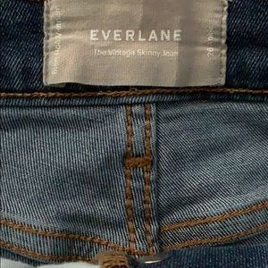 Everlane the vintage skinny jean 26 ankle